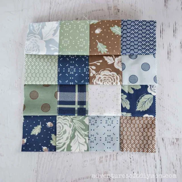 16 patch quilt block