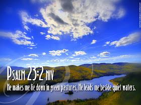 Psalm 23:2 Bible Quote