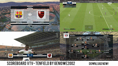 PES 2019 Scoreboard Campeonato Uruguayo by Geniowe2002