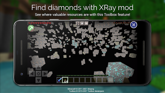  yang memungkinkan Anda memberi diri Anda item  Toolbox for Minecraft: PE Mod Apk Premium v5.4.21 (AD-Free / Unlocked)