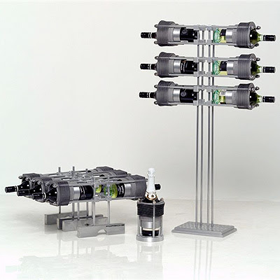 Porsche on Wine Racks From Porsche Parts