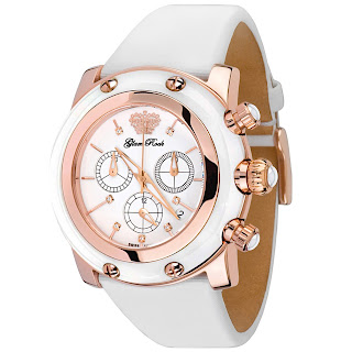 Glam Rock GR10184 Miami Collection Chronograph White Silicone Women Watches