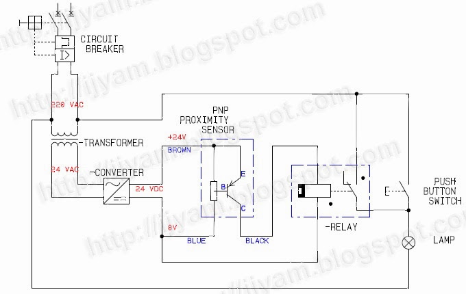 circuit diagram of proximity switch  | ijyam.blogspot.com