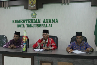 Kemenag Tanjungbalai Gelar Rapat Pembubaran Panitia MTQN Ke 49