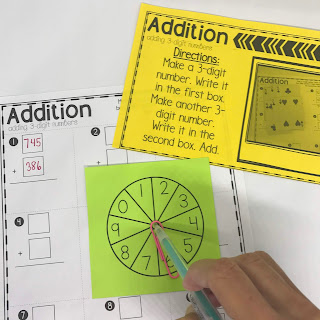 2nd Grade inexpensive math centers for the entire year!