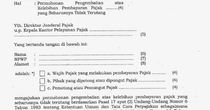 Catatan perpajakan: restitusi