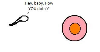 Sperm Meets Egg - Hey baby, how YOU doin'?