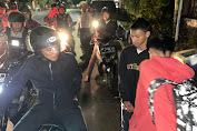Kapolres Parepare Pimpin Patroli di Malam Minggu, Sejumlah Pemuda dan Remaja Diamankan