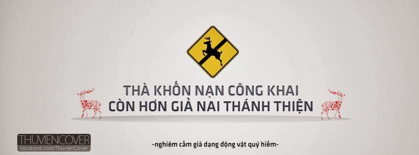 ảnh bìa facebook khó đỡ về những người thích giả nai