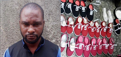 NDLEA Discovers Cocaine Hidden Inside Imported Shoes At Lagos Airport. Photos