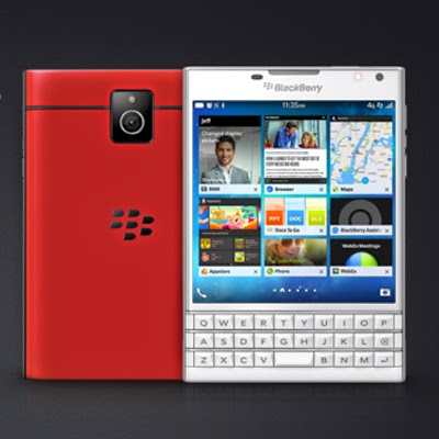BlackBerry Passport Merah dan Putih akan tersedia di 