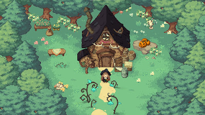 Little Witch In The Woods Game Screenshot 1