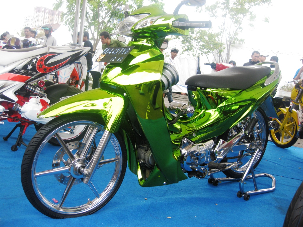 Honda Karisma Ceper Modifikasi