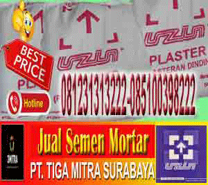 Jual Semen Mortar Uzin Plaster di Surabaya, sidoarjo, gresik