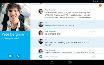 Skype v7.21.0.358 APK for Android (MOD + Full Data) Gratis 