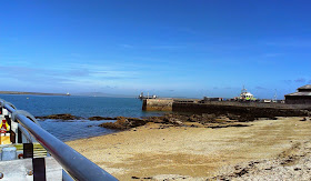 View from the Harbourfront Bistro, Holyhead, Anglesey