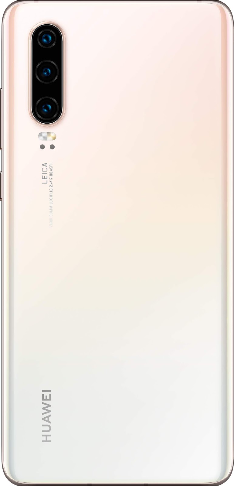 لون أبيض لؤلؤي فريد و128 جيجابايت من سعة التخزين Huawei P30 محمد
