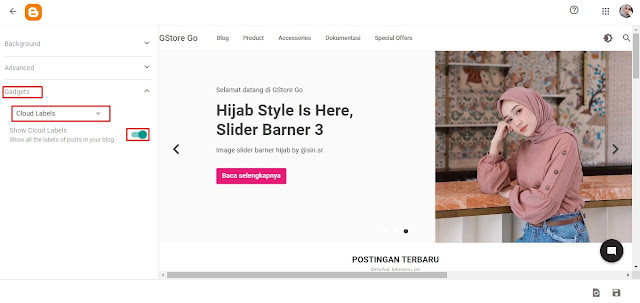 Dashbor Blogger: Merubah Template Blogger Warna, Gambar, Jenis Font & Widget