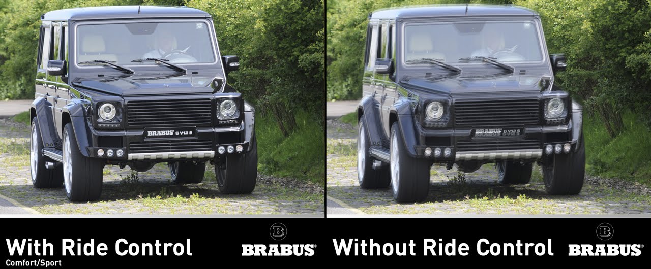 German tuner BRABUS has Releases their Mercedes G Class BRABUS Ride Control