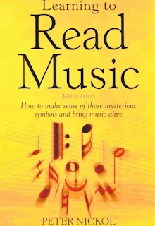 كتاب تعلم الصولفيج 𝄞 والمدرج الموسيقي والنوتة الموسيقية