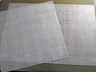 Middle Scrap Grid Interfacing