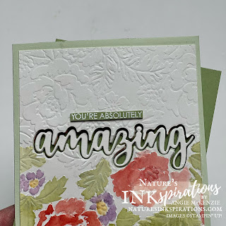 See-Through Amazing Thanks Dies Card