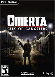 Omerta City of Gangsters pc cd front cover