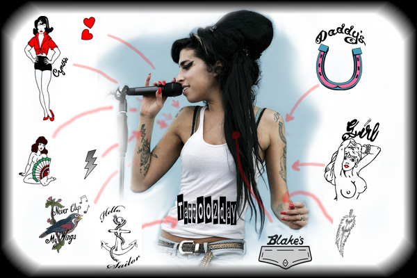 amy winehouse tattoo