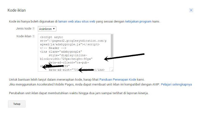 Cara Pasang Iklan Google Adsense Mudah Beda Blog