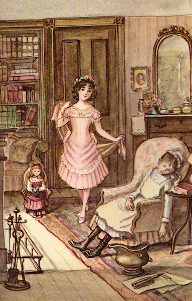 A Little Princess - Tasha Tudor illustration