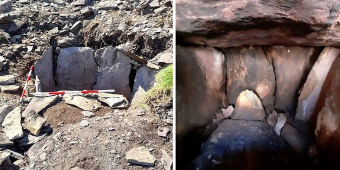 Ireland: a tomb hidden for 4000 years is discovered “untouched” with human stays inside