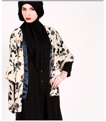 9 model contoh gambar  desain baju  muslim wanita modern 