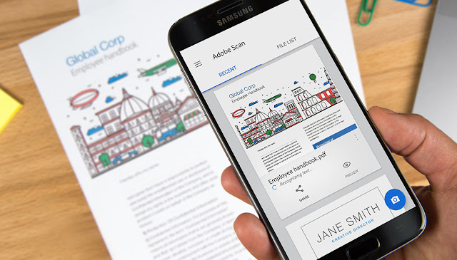 Adobe Scan puts a document scanner with text recognition on your phone