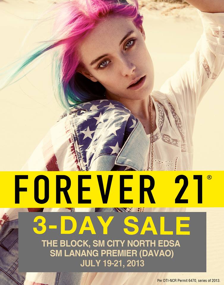 Forever 21 SALE at SM North Edsa and SM Lanang Davao | Manila Shopper