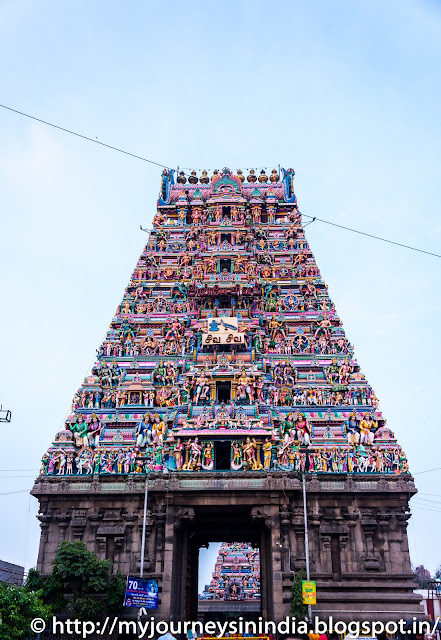 Kapaleeswarar Temple Tower Mylapore Chennai