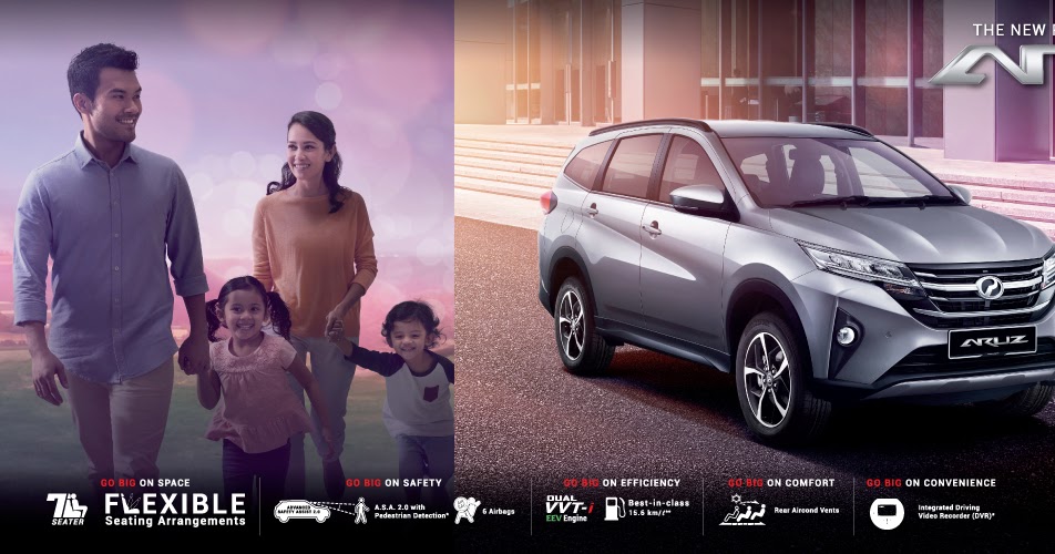 Promosi Perodua Baharu: Aruz