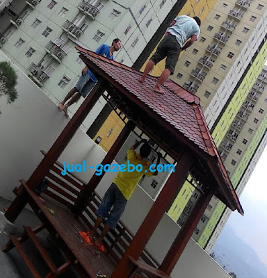 Genteng Untuk Gazebo Malang