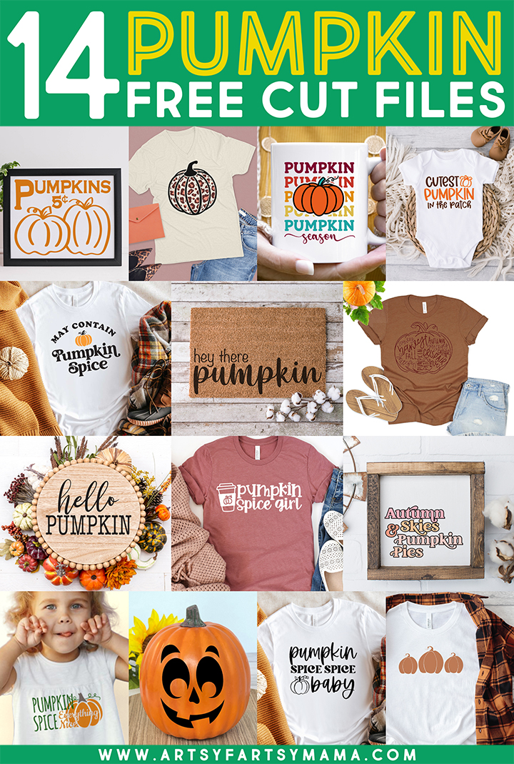 14 Free Pumpkin SVG Cut Files