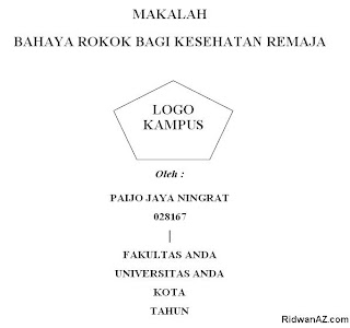 cara membuat makalah