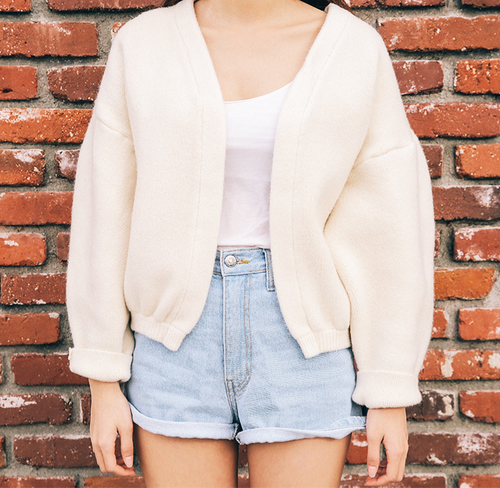 Front-Open Dolman Cardigan