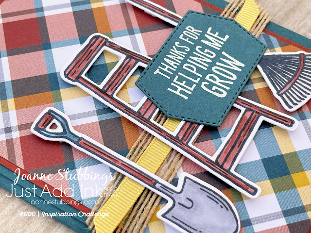 Jo's Stamping Spot - Just Add Ink Challenge #600 using Home & Garden Bundle by Stampin' Up!