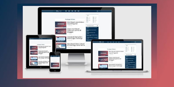 Template viomagz redesign seperti BlogSantai 