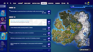 A list of quests for Week 13 of Fortnite, Chapter 5, Season 1.