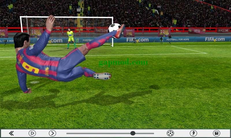 First Touch Soccer 2015 v2.06 Mod Apk+Data gapmod.com Gapmod