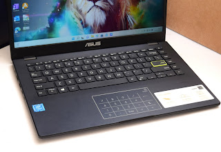 Jual Laptop ASUS E410M Intel Celeron N4020 Fullset
