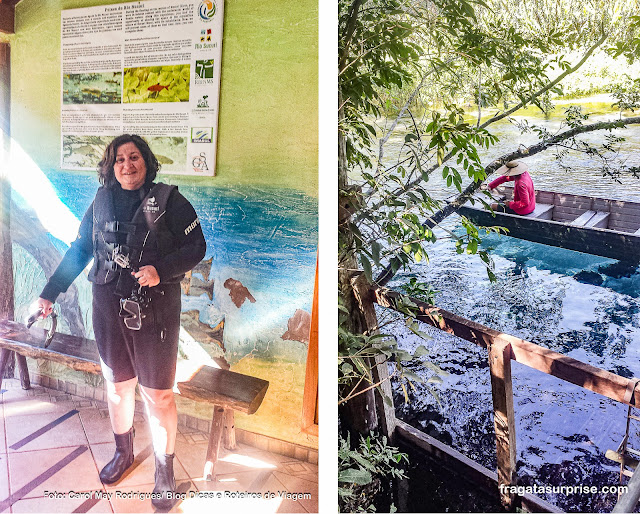 Flutuação na Nascente do Rio Sucuri em Bonito