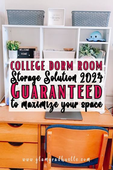 dorm room storage ideas