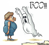 BOO!! Funny animation gif