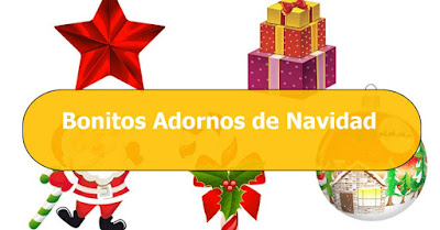 Lindos Adornos de Navidad