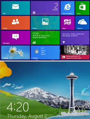 Windows 8 pc cover